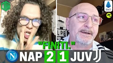 NAPOLI JUVENTUS 2 1 | TIFOSI NAPOLETANI IMPAZZITI: “CHE GODURIA…” | TIFOSIAMO