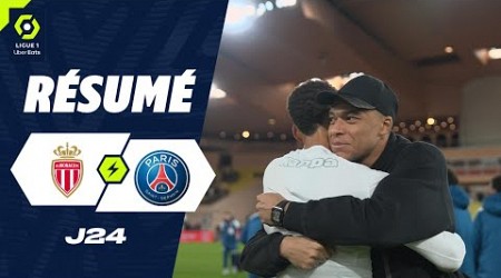 AS MONACO - PARIS SAINT-GERMAIN (0 - 0) - Résumé - (ASM - PSG) / 2023-2024