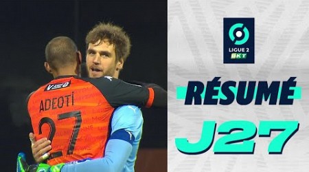 Résumé 27ème journée - Ligue 2 BKT / 2023-2024