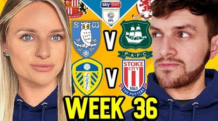 CHAMPIONSHIP PREDICTIONS WEEK 36