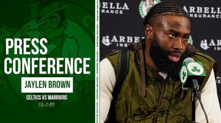 Jaylen Brown: Warriors Defense was &quot;DISRESPECTFUL&quot; | Celtics Postgame Interview