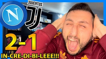 NAPOLI-JUVENTUS 2-1: IN-CRE-DI-BI-LEEE‼️