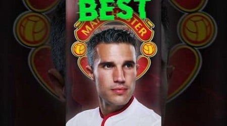 When RVP Saved Manchester United…