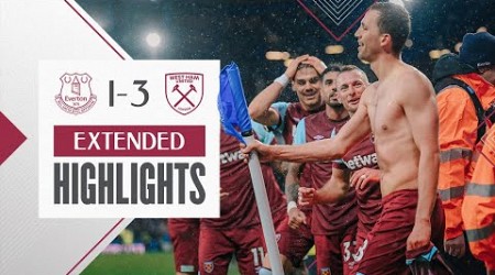 Extended Highlights | Dramatic Merseyside Ending | Everton 1-3 West Ham | Premier League