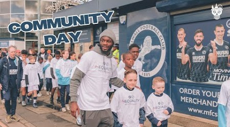 Chris KONGO Visits MILLWALL FC on Match Day !