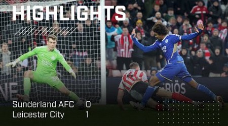 Narrow Defeat At Home | Sunderland AFC 0 - 1 Leicester City | EFL Championship Highlights