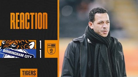 Hull City 1-1 Birmingham City | Liam Rosenior&#39;s Post-Match Reaction