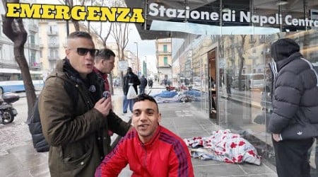 Stazione di Napoli Emergenza e Pericolo tra le persone