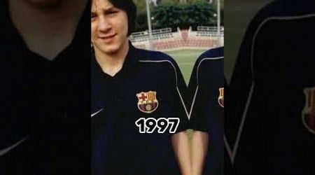 Evolution of Messi #trend