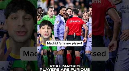 The Ref Was Right (Madrid vs. Valencia) 