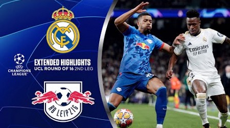 Real Madrid vs. RB Leipzig: Extended Highlights | UCL Round of 16 2nd Leg | CBS Sports Golazo