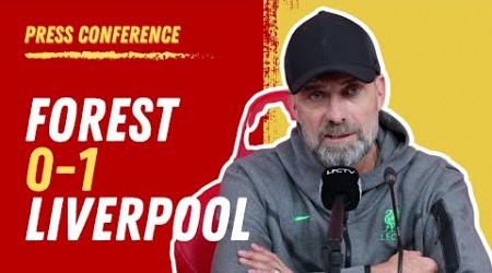 Nott&#39;m Forest 0-1 Liverpool | Jurgen Klopp Press Conference