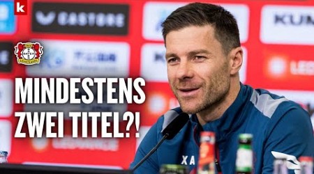 Druck? Xabi Alonso sorgt bei Titelfrage für Lacher | Bayer 04 Leverkusen