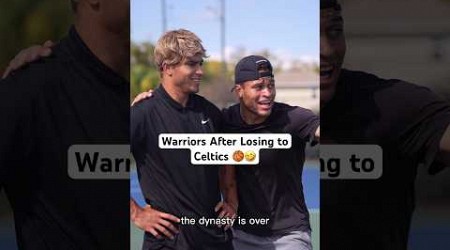 Warriors After Loss to Celtics 