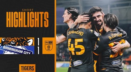 Hull City 1-1 Birmingham City | Short Highlights | Sky Bet Championship