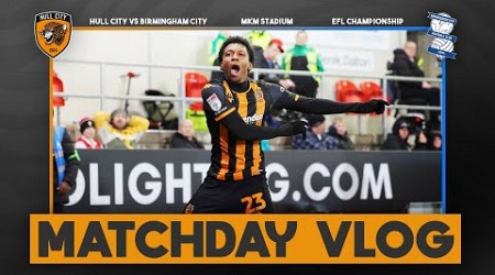 HANDBALL GOAL!?!?! 2 POINTS DROPPED: Hull City 1-1 Birmingham City: Matchday Vlog