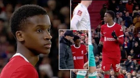 Trey Nyoni debut vs Southampton vs Liverpool, Trey Nyoni Makes senior Liverpool Debut at 16 Years 