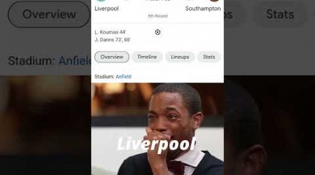 Liverpool vs Southampton 