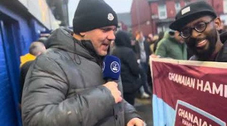 “We’ve All Lost Our Voices In The Last 5 Minutes” Everton 1-3 West Ham Fan Cam (Ghanaian Hammers)