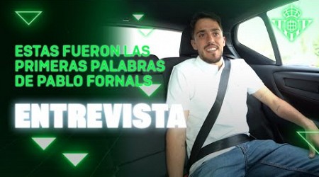 Conociendo a Pablo Fornals... ⚽✨ | Real BETIS Balompié