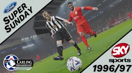 Ford Super Sunday | Liverpool v Newcastle Utd | PES 2021 96/97 Season