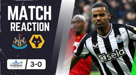 NEWCASTLE UNITED 3 WOLVES 0 | INSTANT REACTION