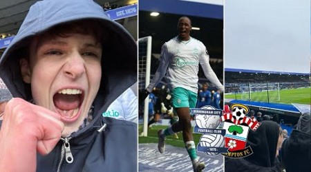 LIMBS AS ARIBO SCORES LATE WINNER TO GIVE SAINTS VITAL WIN | Birmingham City 3-4 Southampton FC Vlog