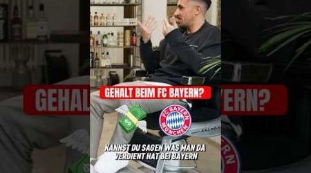 Wie viel verdient man bei Bayern? #ytshorts #fussball #bundesliga #bayern