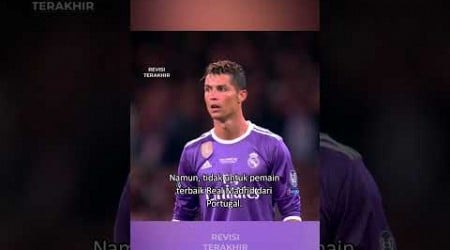 Ronaldo kembali tak dapat respect dari Real Madrid