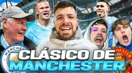 FUI A VIVIR EL CLÁSICO DE MANCHESTER EN PRIMERA PERSONA. Manchester City 3-1 Manchester United