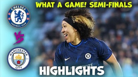 Chelsea v Manchester City - highlights - Women&#39;s Continental Tyres League Cup 07-03-2024