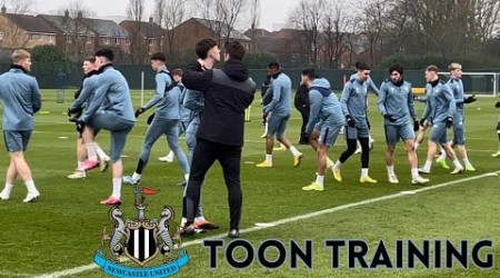 Behind the Scenes at NUFC training. ANOTHER player makes his return, while one more faces spell out.