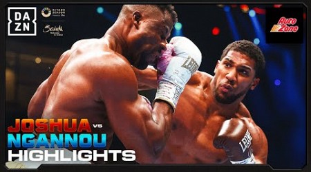 KNOCKOUT CHAOS | Anthony Joshua vs. Francis Ngannou Fight Highlights