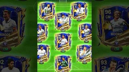 Real Madrid 2018 UCL Winning Squad #fcmobile