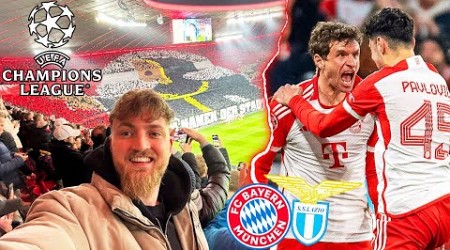 FC Bayern vs. Lazio Rom - UCL Stadionvlog 