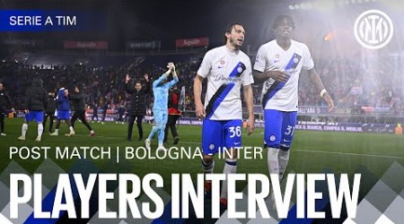 BISSECK AND DARMIAN | BOLOGNA 0-1 INTER | PLAYERS INTERVIEW 