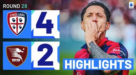 CAGLIARI-SALERNITANA 4-2 | HIGHLIGHTS | Cagliari triumph in gol fest | Serie A 2023/24