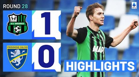 SASSUOLO-FROSINONE 1-0 | HIGHLIGHTS | Thorstvedt secures massive win for Sassuolo | Serie A 2023/24