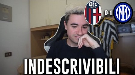 NON CI SONO PIÙ AGGETTIVI. VOGLIONO DEMOLIRE TUTTI I RECORD... Bologna Inter 0-1