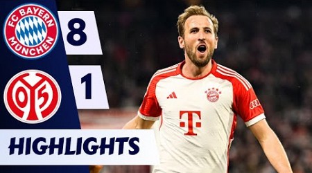 Bayern Munich Vs Mainz (8-1) | All Goals &amp; Extended Highlights | MD 25 – Bundesliga 2023/24