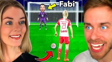 Fabi vs Leni Bundesliga ELFMETER Battle: wer mehr trifft, gewinnt! ⚽️