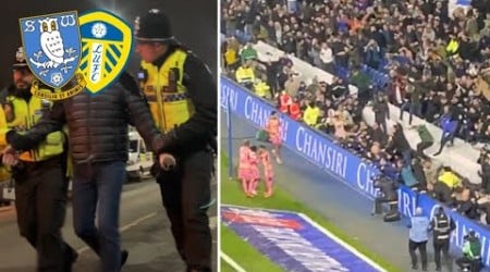 EDGY ATMOSPHERE AT SWFC 0-2 LEEDS IN TENSE YORKSHIRE DERBY