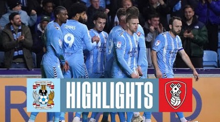 Coventry City v Rotherham United highlights