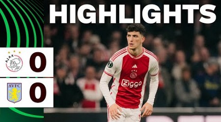 Highlights Ajax - Aston Villa | UEFA Conference League