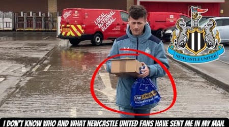 I open my Newcastle United SUBSCRIBER PO BOX FAN MAIL and this is what I got…