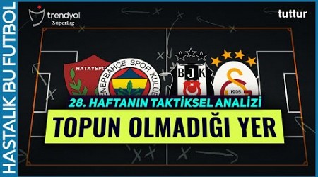 TOPUN OLMADIĞI YER | Trendyol Süper Lig 28. Hafta Taktiksel Analiz