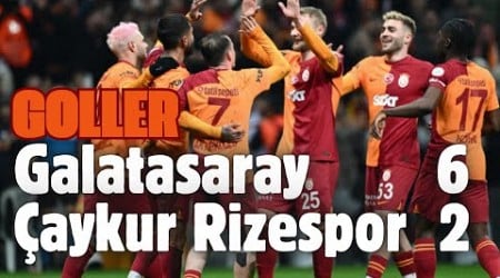 Galatasaray 6 - 2 Çaykur Rizespor Tüm goller! #galatasaray #çaykurrizespor #icardi #keremdemirbay