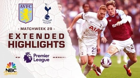 Aston Villa v. Tottenham Hotspur | PREMIER LEAGUE HIGHLIGHTS | 3/10/2024 | NBC Sports