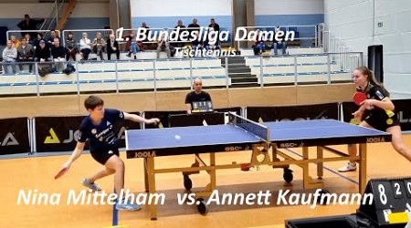 Nina Mittelham vs. Annett Kaufmann | 1. Bundesliga Damen