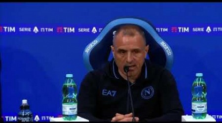 Mister Calzona conferenza stampa Napoli-Torino (1-1) | &quot;sono molto contento della squadra&quot;